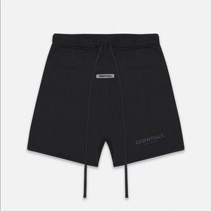 FoG Essentials Black Sweat Shorts